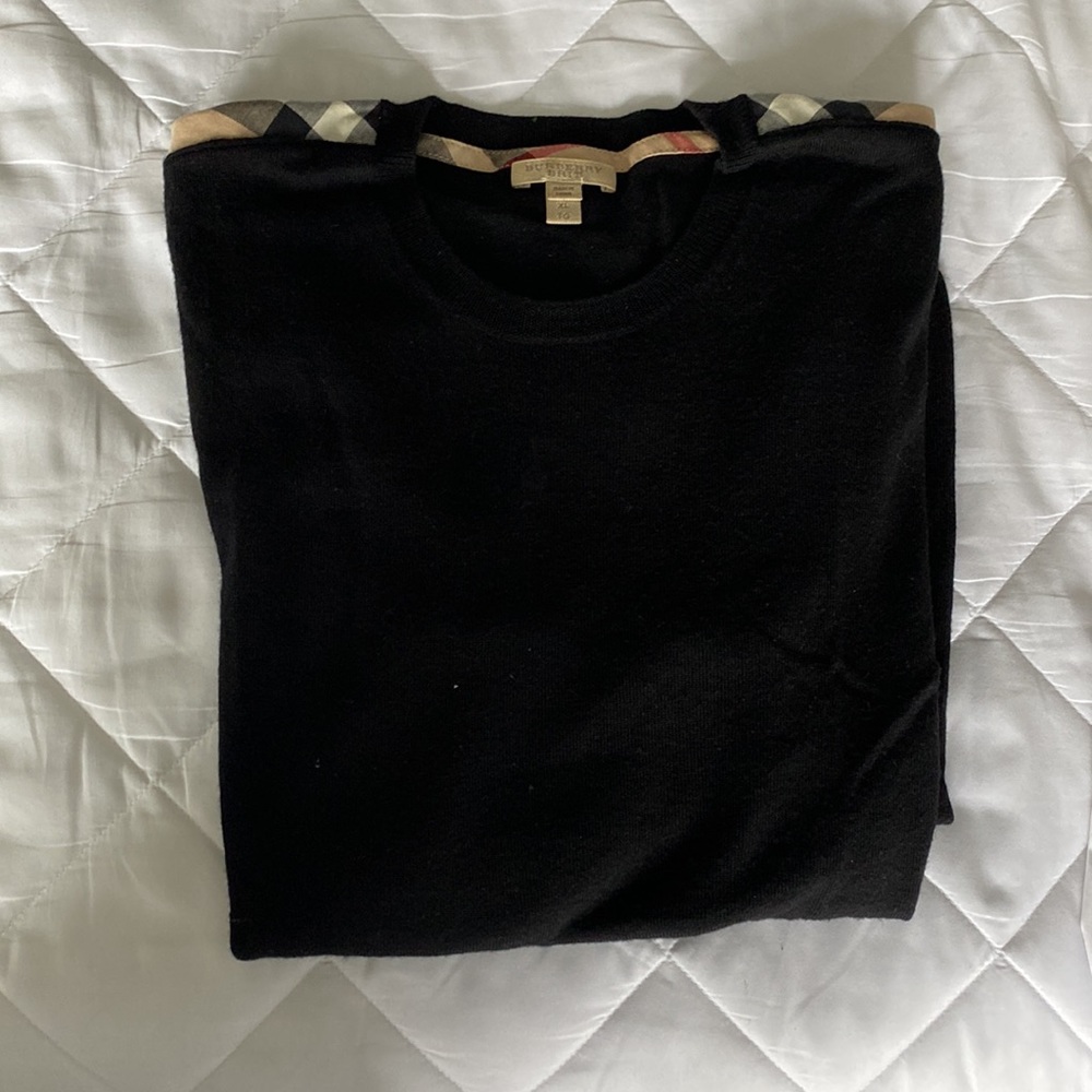 Burberry Brit Sweater Nova Check Shoulder XL